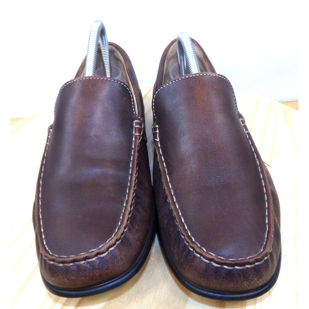 ECCO‎ Classic Moc Driving Loafers Mens Brown Size 42 / 8-8.5 Leather Casual